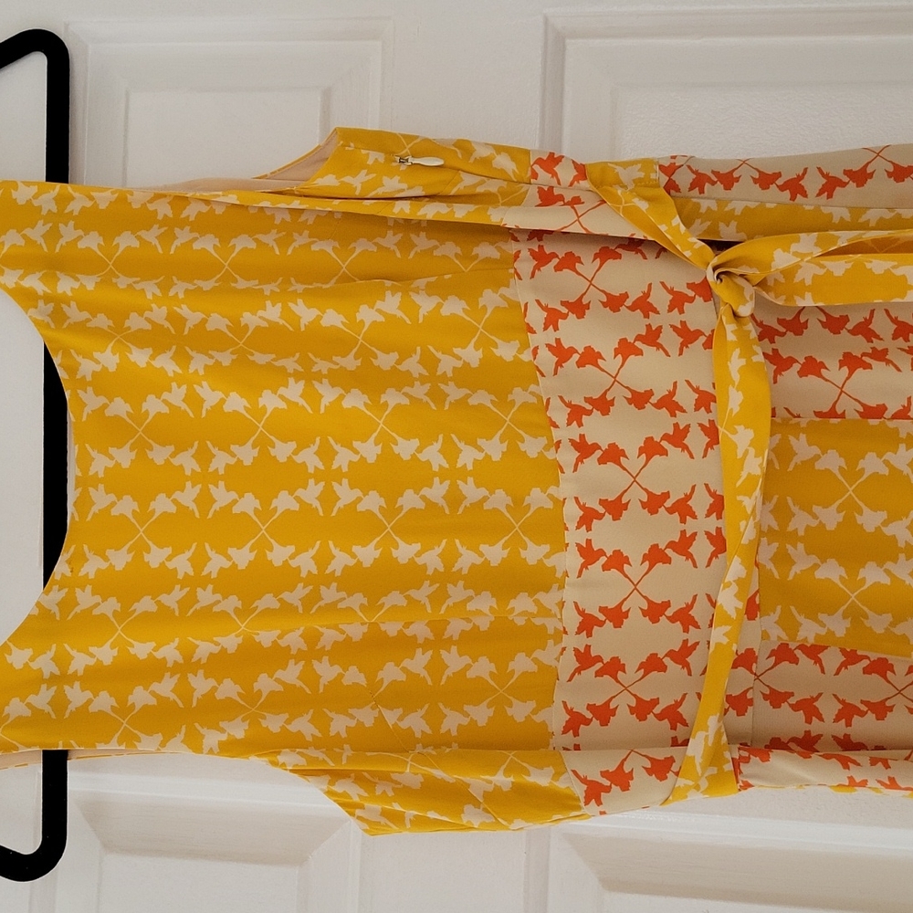 Anthropologie Patterned Silk Maxi Dress - Picture 5 of 8